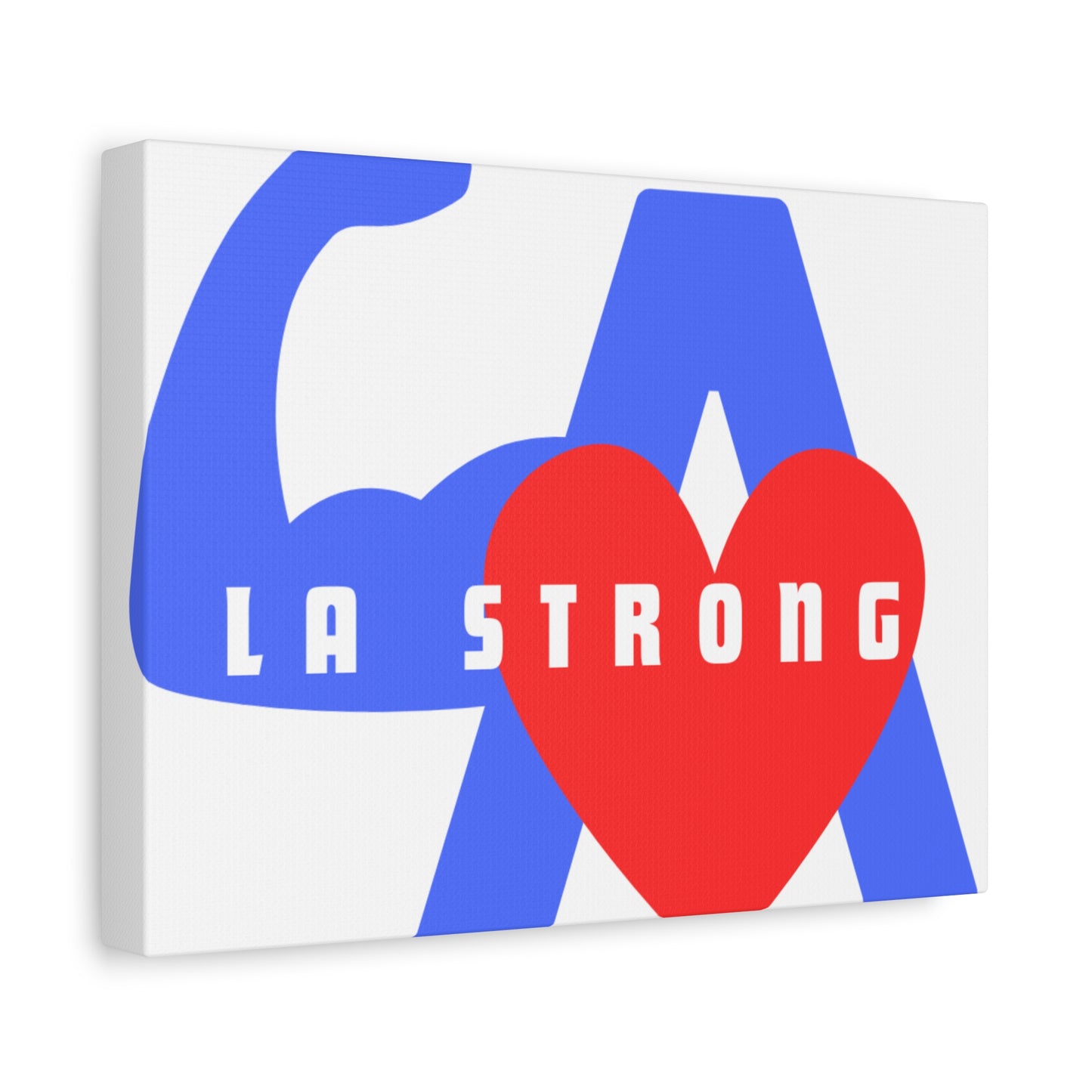 LA STRONG Matte Canvas, Stretched, 1.25"