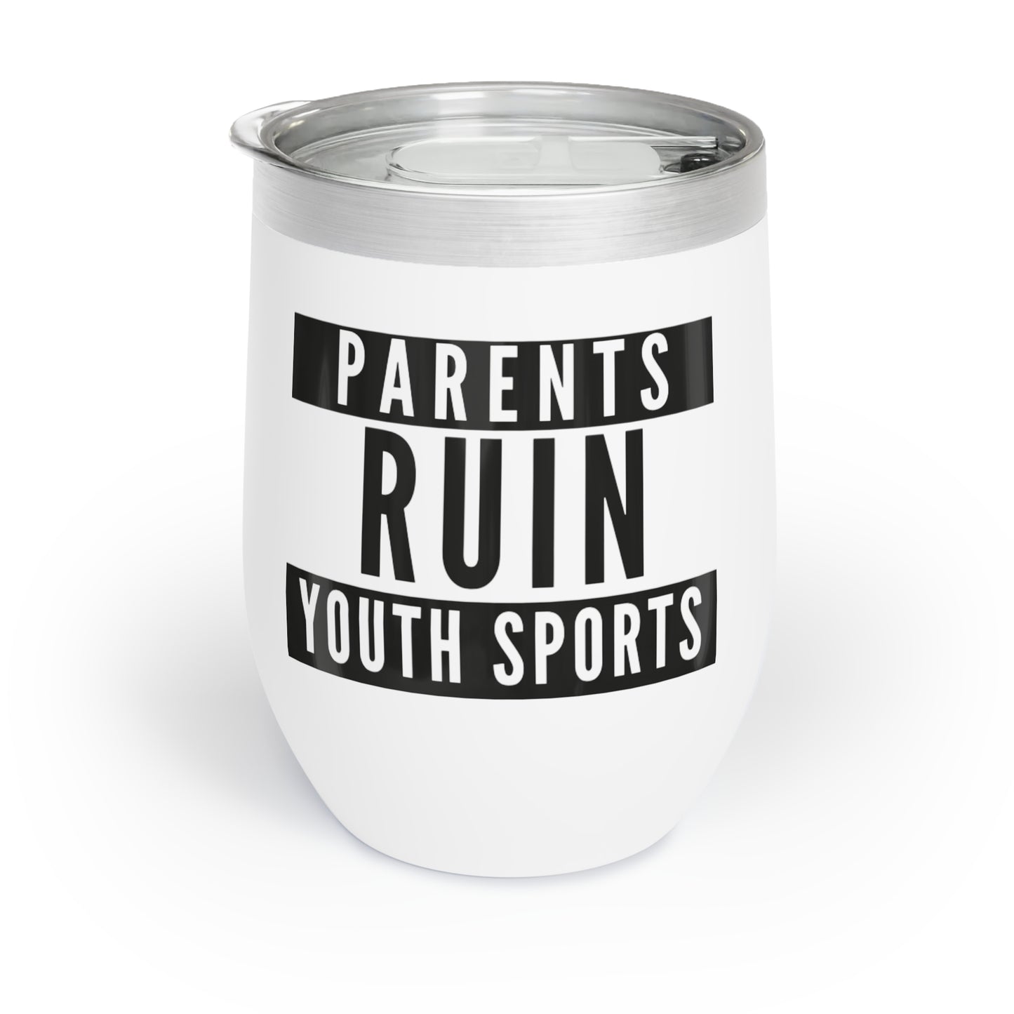 Chill Wine Tumbler - Fun & Functional Insulated Mug, Perfect for Parents, Cheers, Gift Idea, Outdoor Gatherings