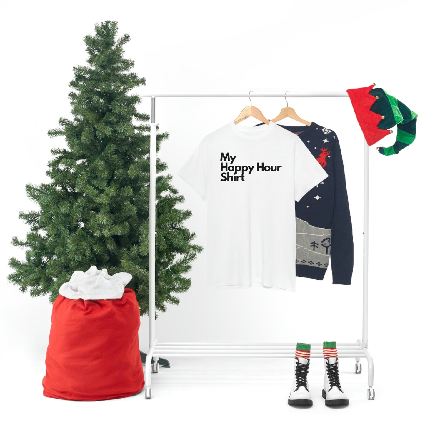 My Happy Hour Shirt Heavy Cotton Tee