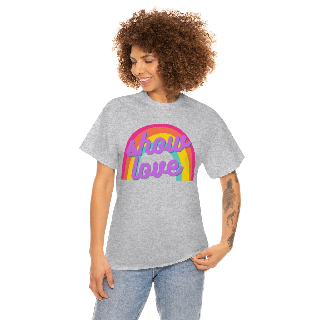 Show Love Unisex Heavy Cotton Tee