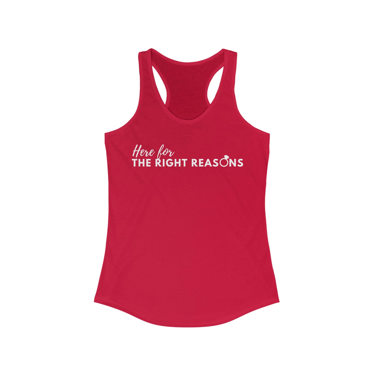 Right Reasons Racerback Tank