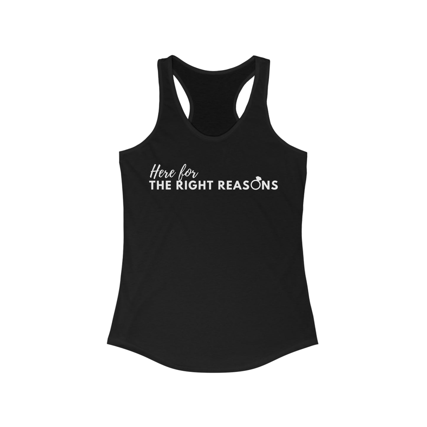 Right Reasons Racerback Tank