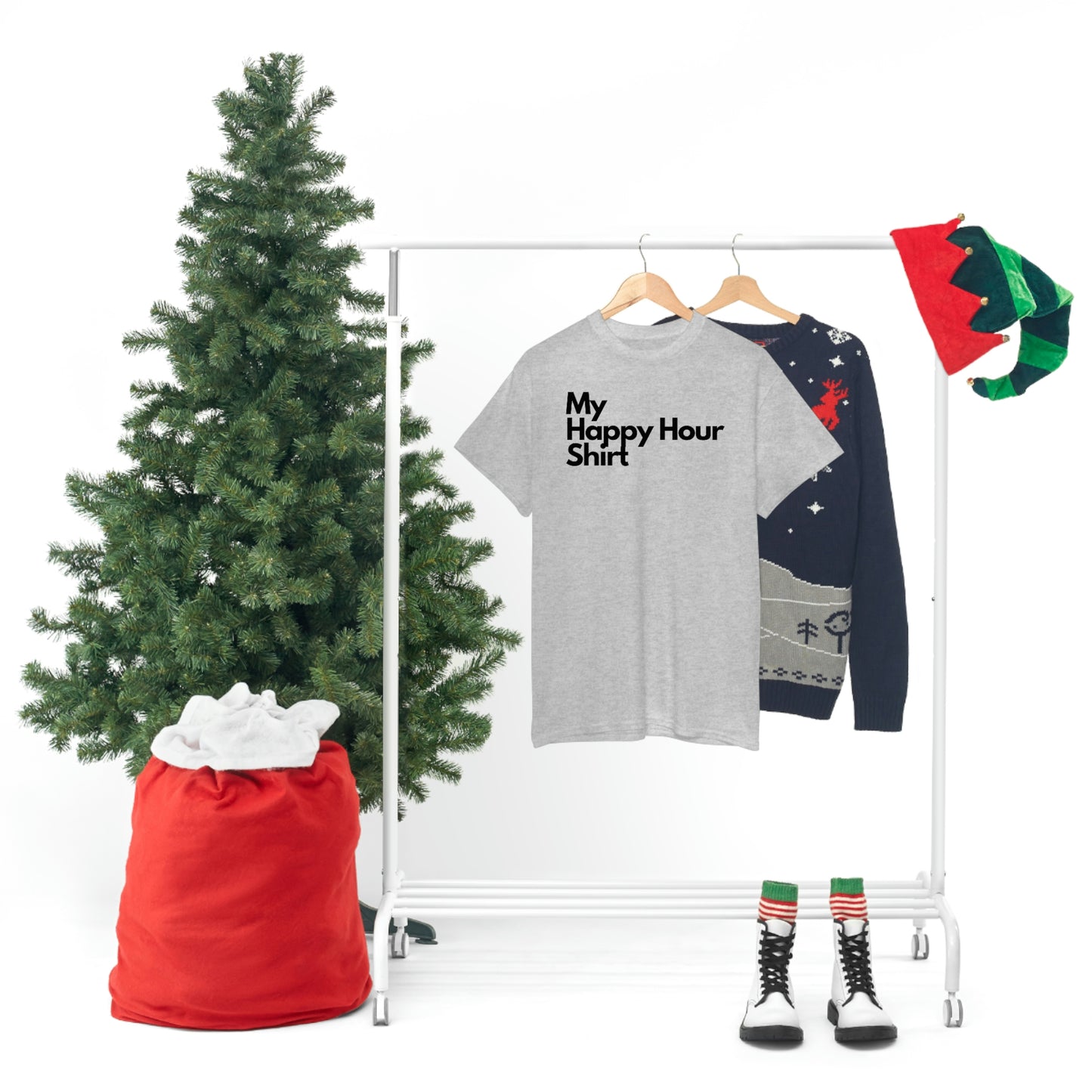 My Happy Hour Shirt Heavy Cotton Tee