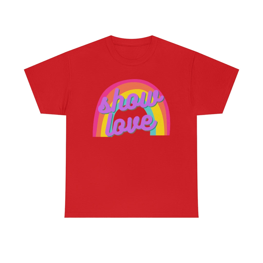 Show Love Unisex Heavy Cotton Tee