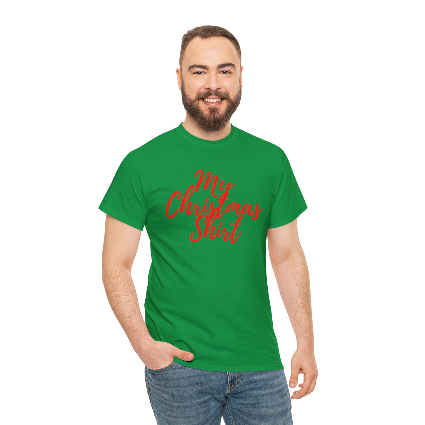 My Christmas Shirt Heavy Cotton Tee