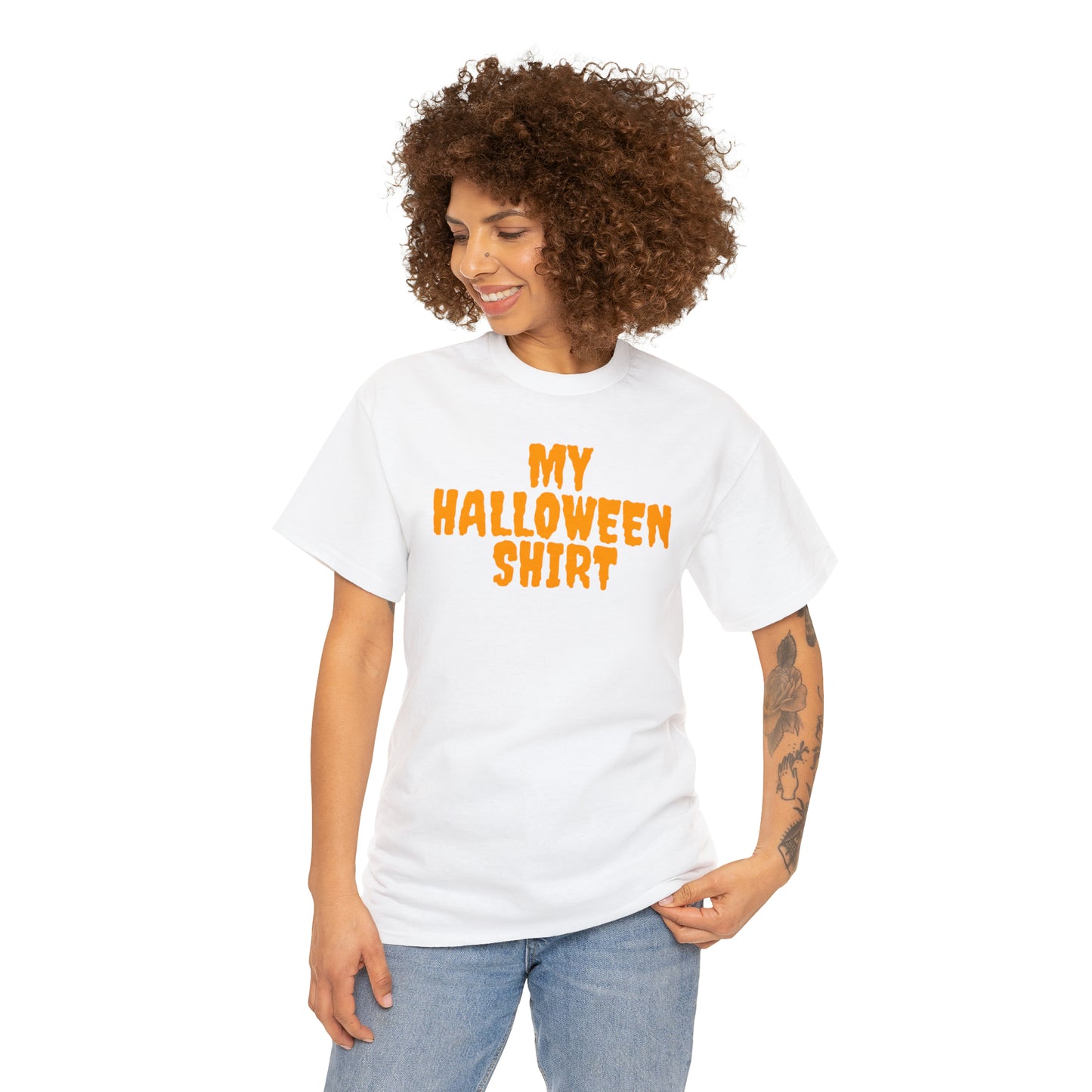 My Halloween Shirt Heavy Cotton Tee