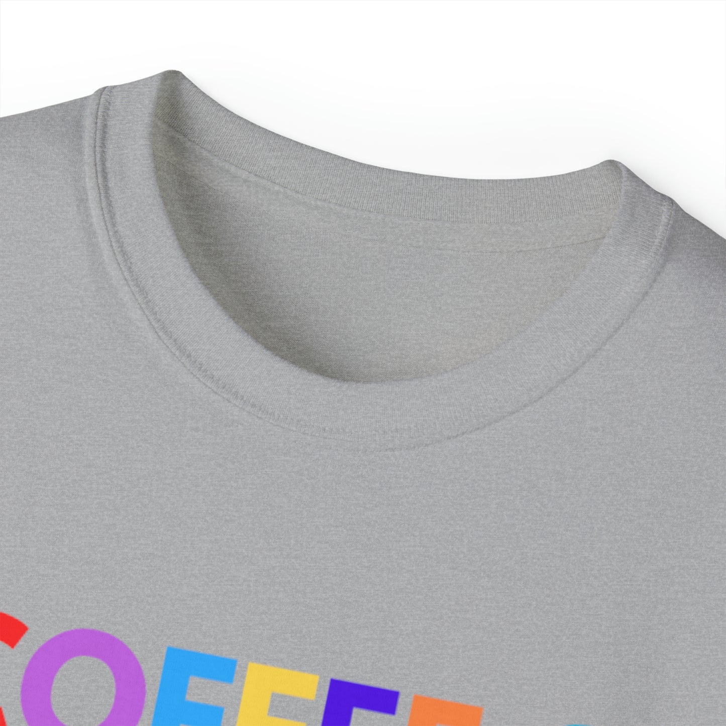 Coffee & Real Estate Block Unisex Ultra Cotton Tee