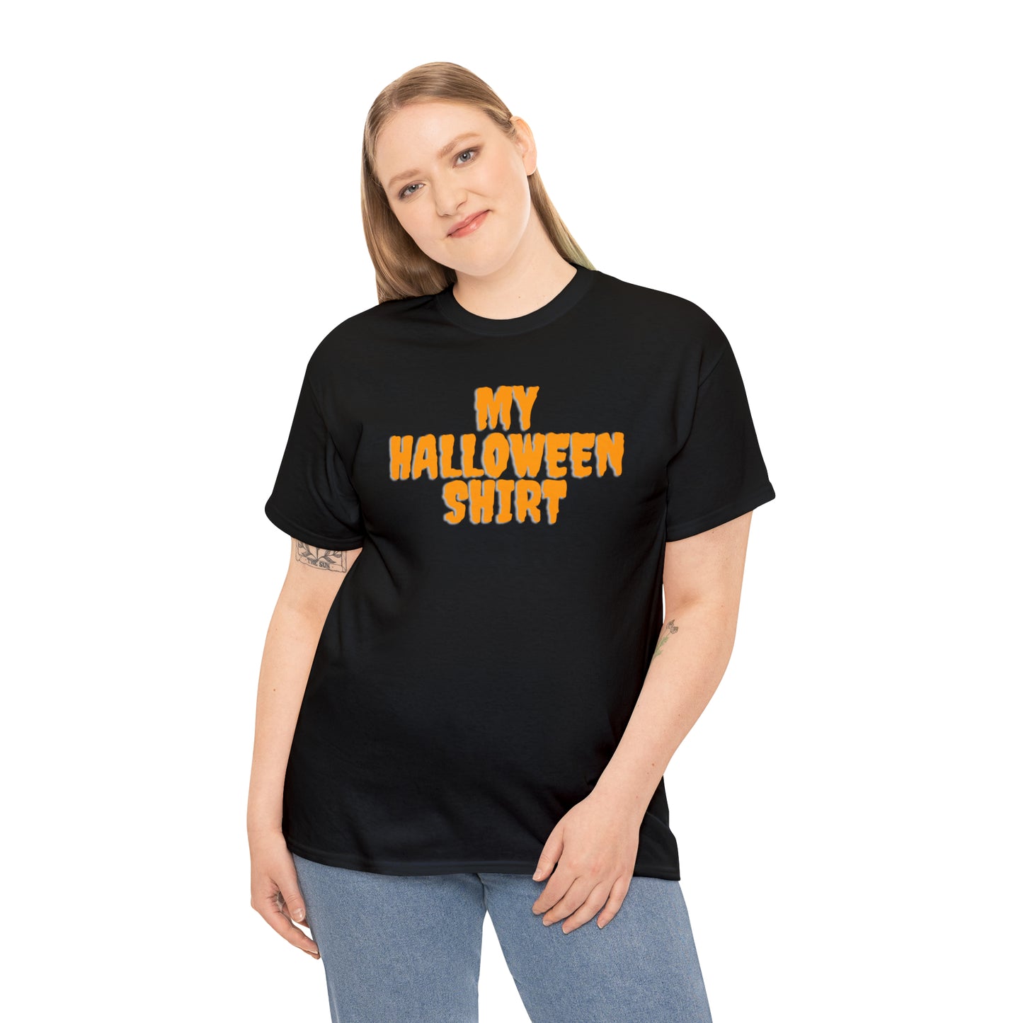 My Halloween Shirt Heavy Cotton Tee