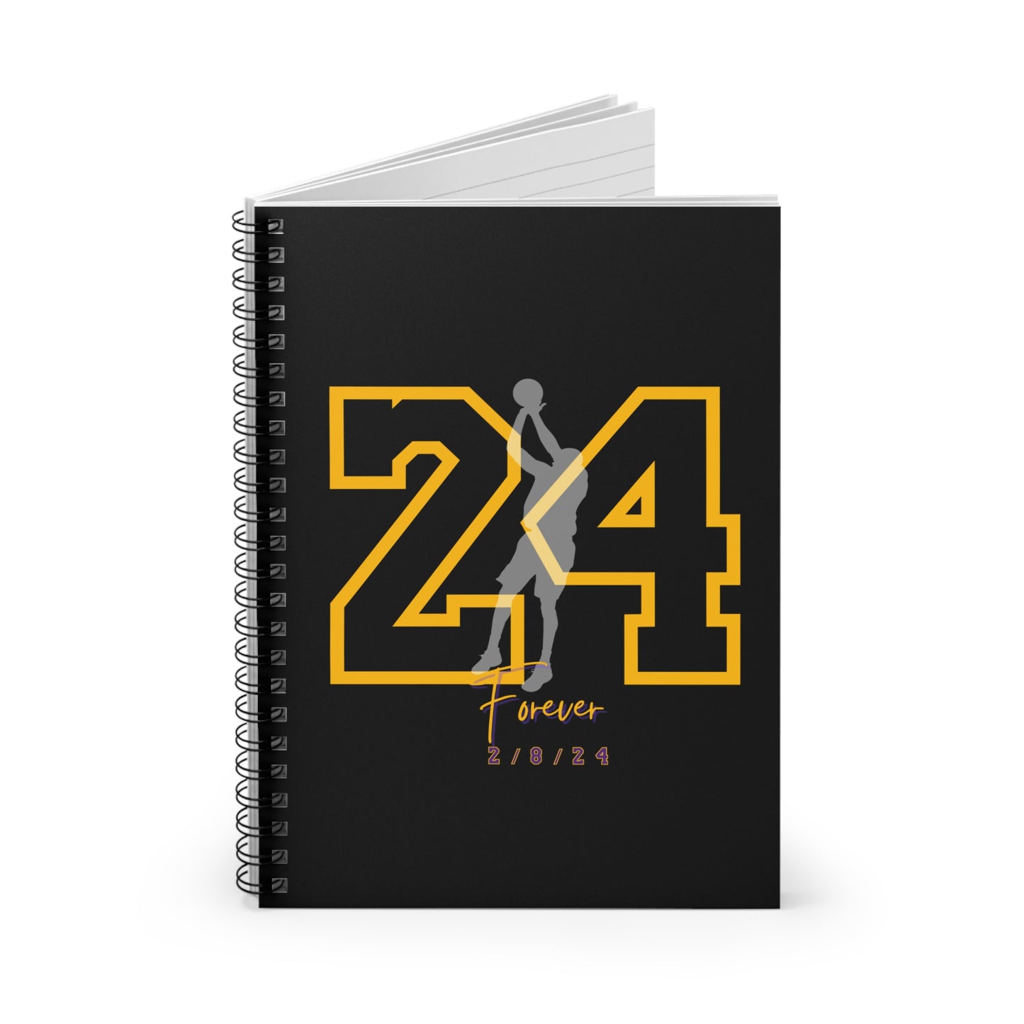 24 Forever Spiral Notebook - Ruled Line