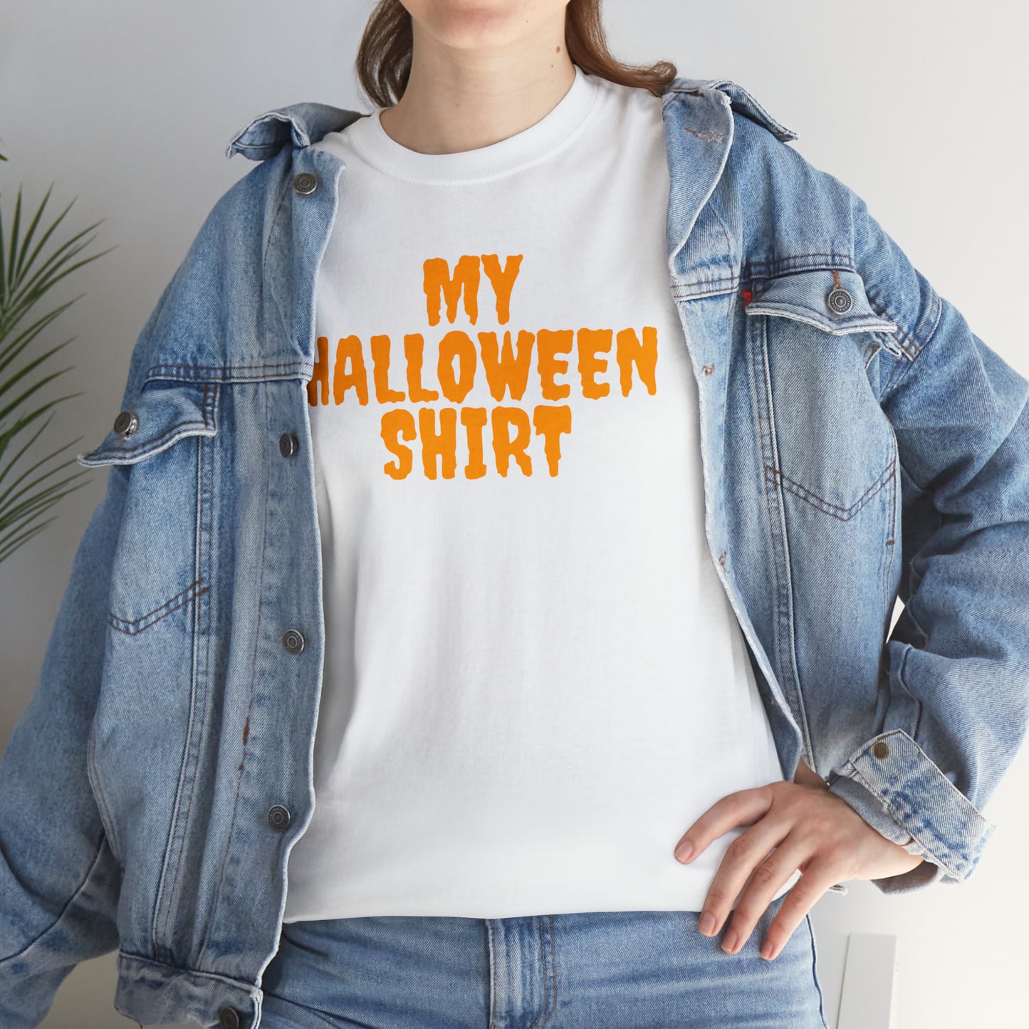 My Halloween Shirt Heavy Cotton Tee