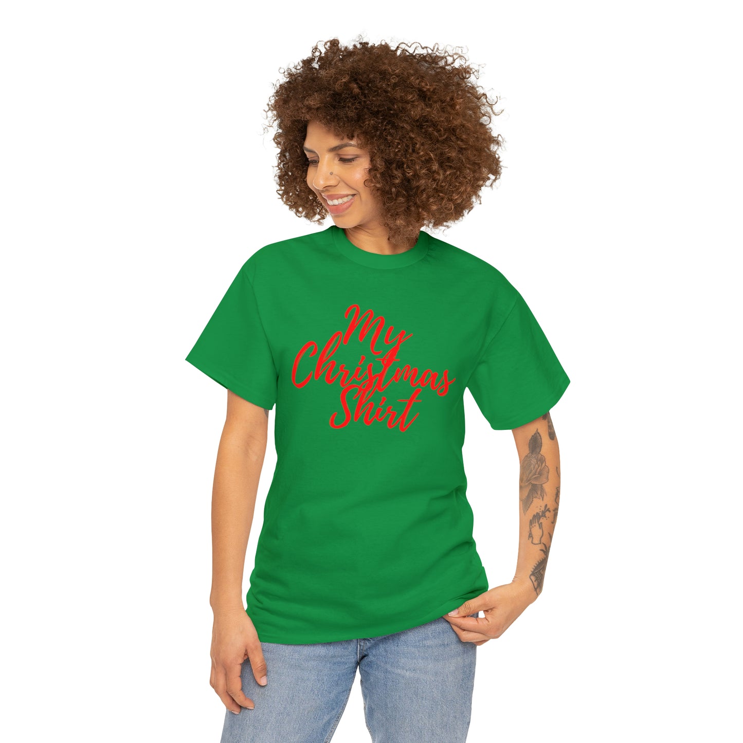 My Christmas Shirt Heavy Cotton Tee