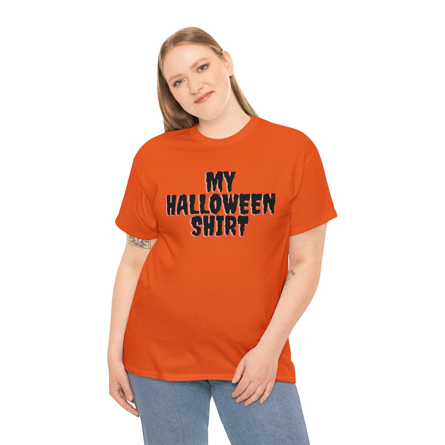 My Halloween Shirt Heavy Cotton Tee