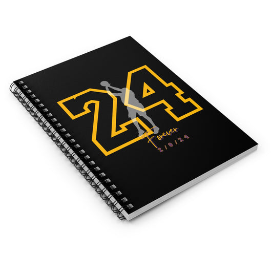 24 Forever Spiral Notebook - Ruled Line