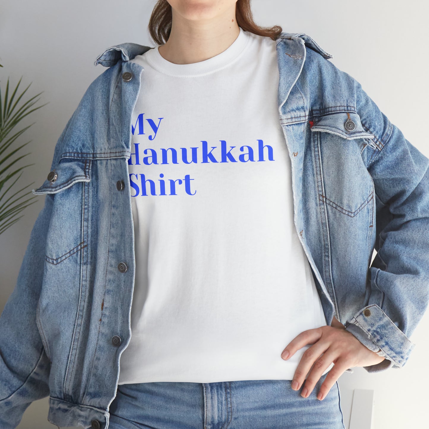 My Hanukkah Shirt Heavy Cotton Tee