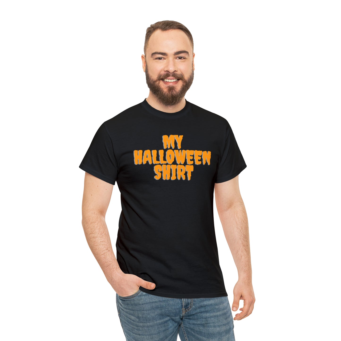 My Halloween Shirt Heavy Cotton Tee