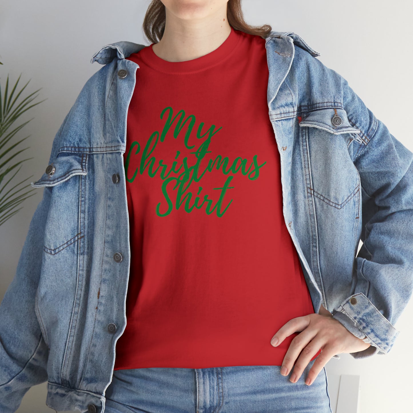 My Christmas Shirt Heavy Cotton Tee