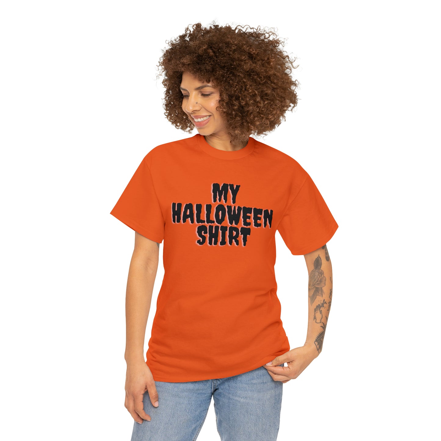 My Halloween Shirt Heavy Cotton Tee