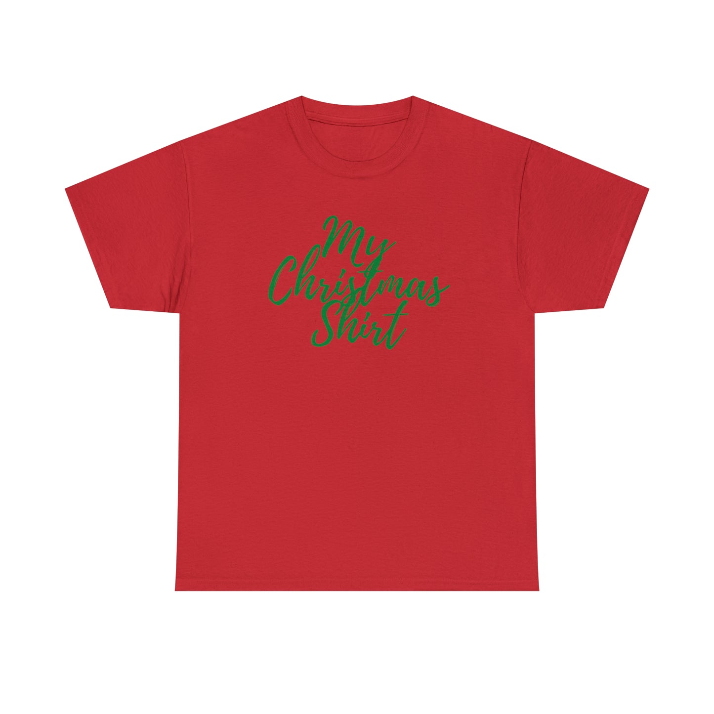 My Christmas Shirt Heavy Cotton Tee