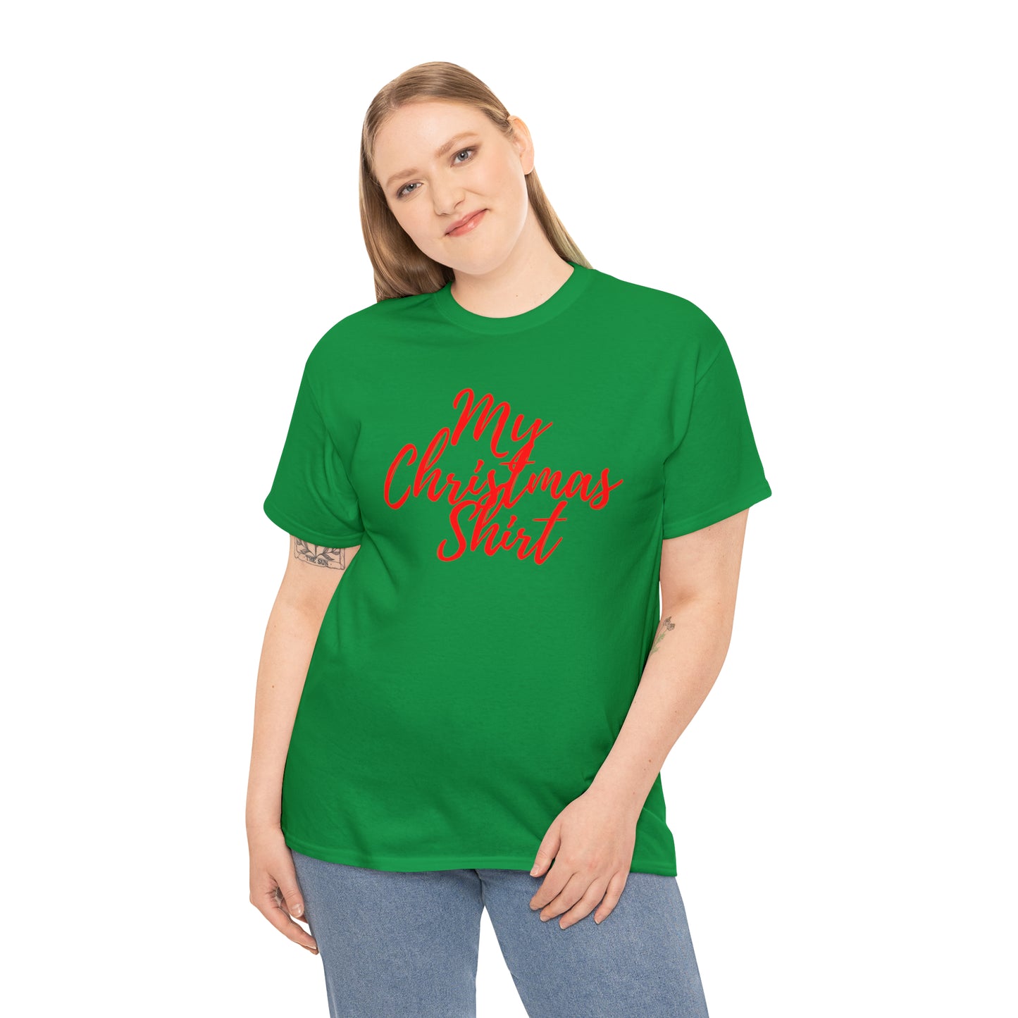 My Christmas Shirt Heavy Cotton Tee