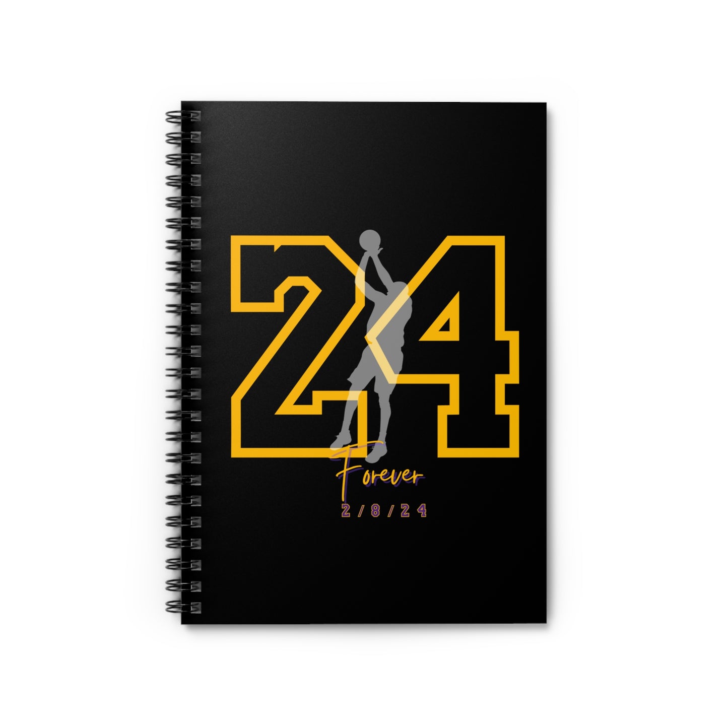 24 Forever Spiral Notebook - Ruled Line