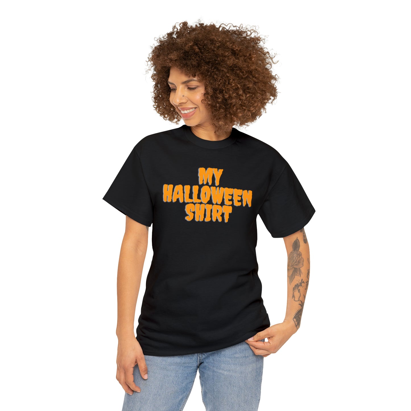 My Halloween Shirt Heavy Cotton Tee