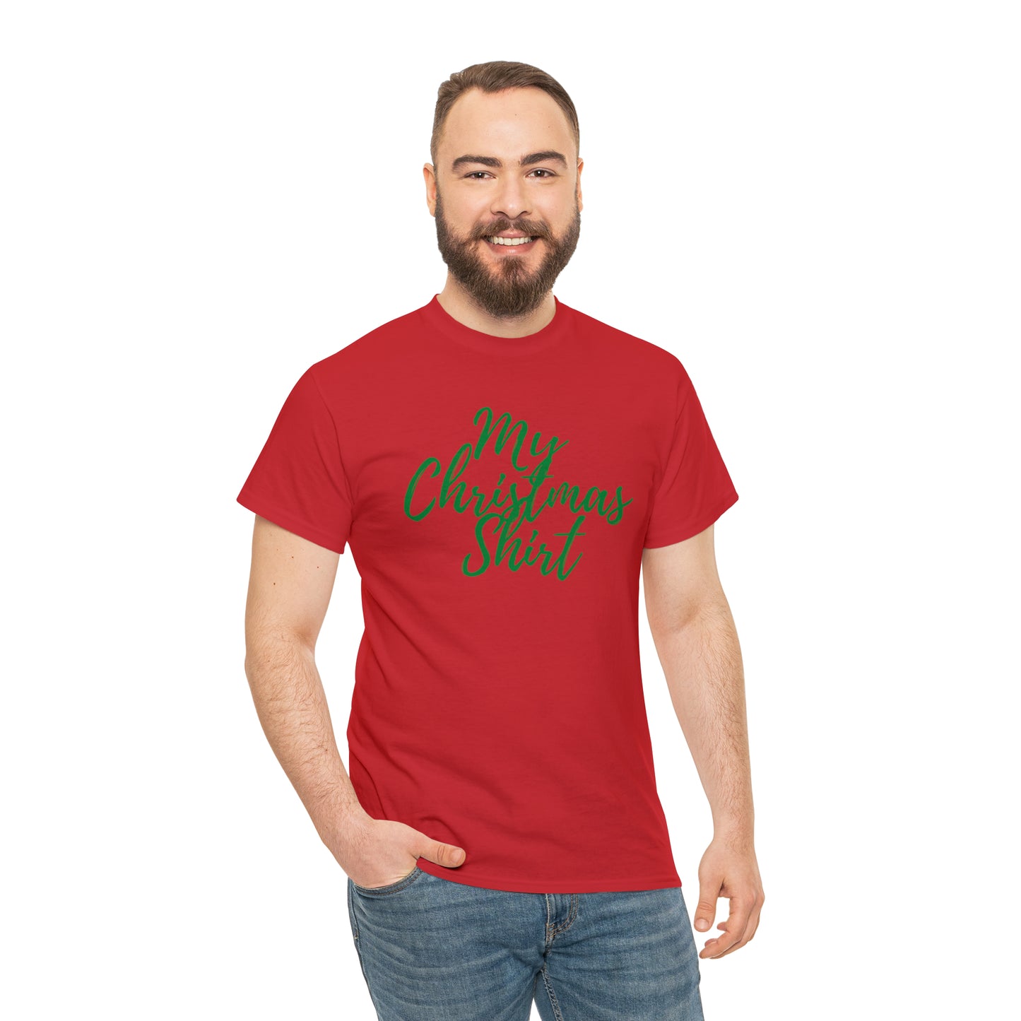 My Christmas Shirt Heavy Cotton Tee