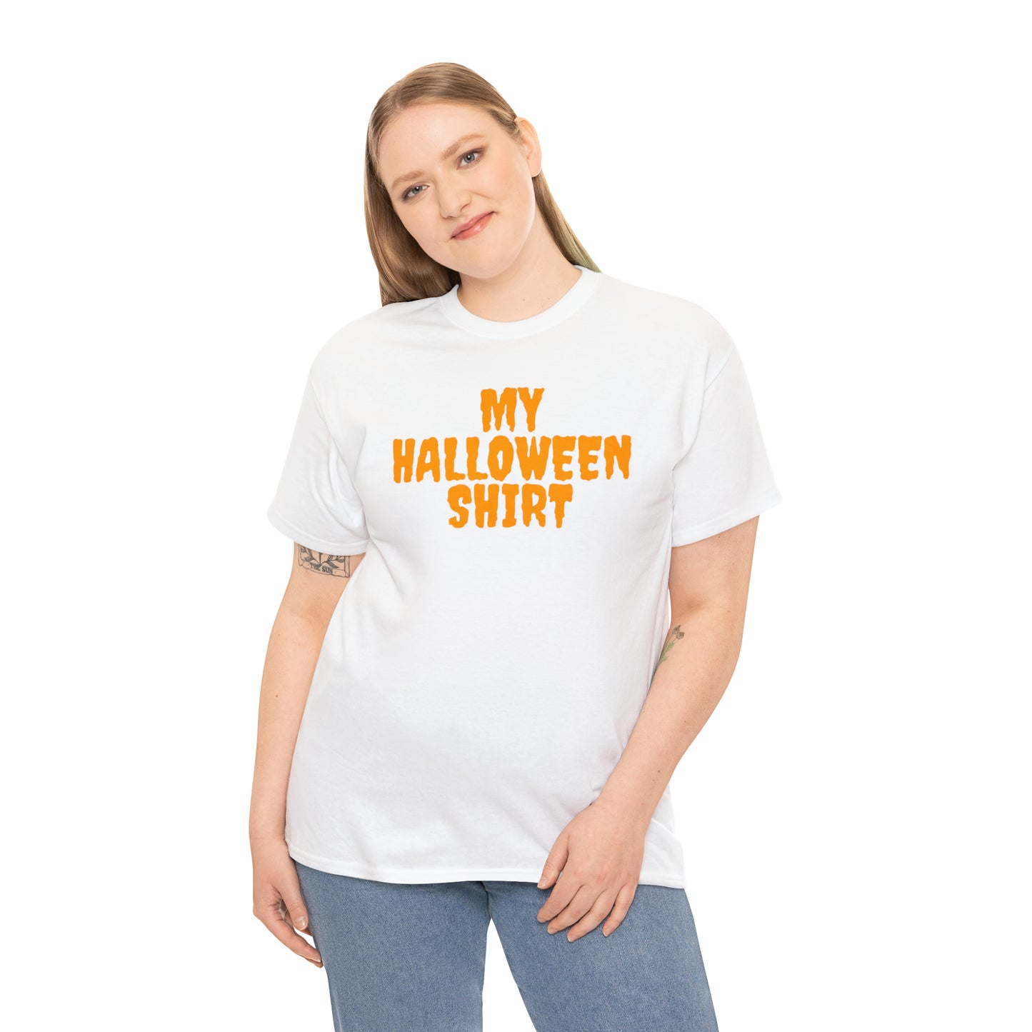 My Halloween Shirt Heavy Cotton Tee