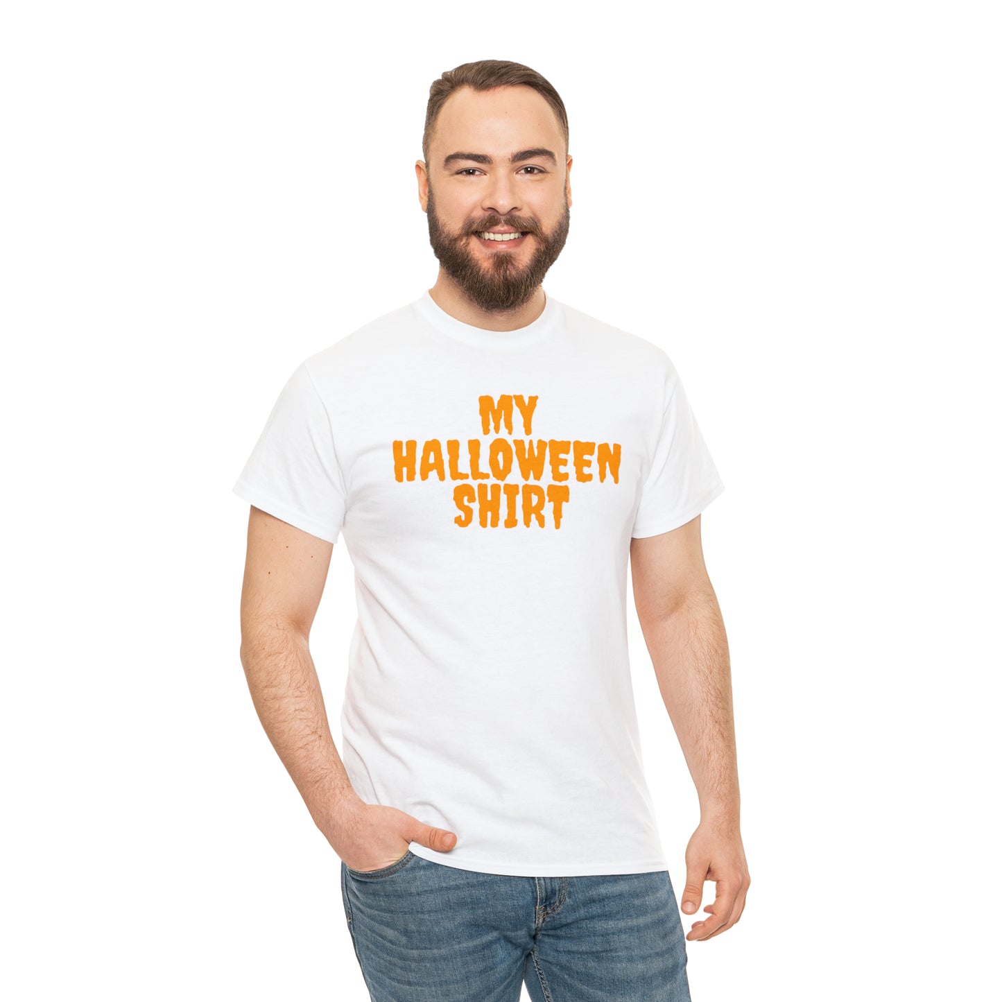 My Halloween Shirt Heavy Cotton Tee