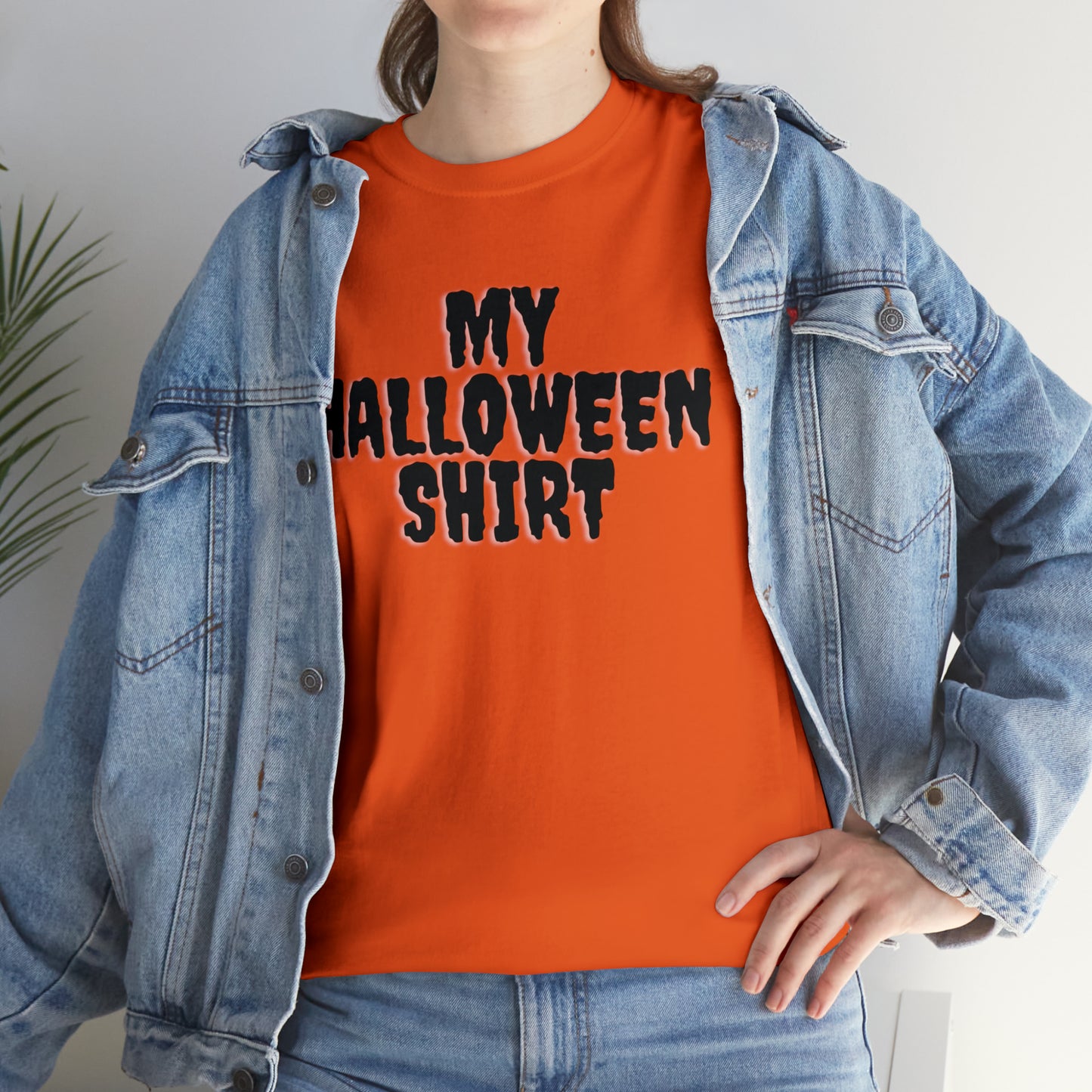 My Halloween Shirt Heavy Cotton Tee