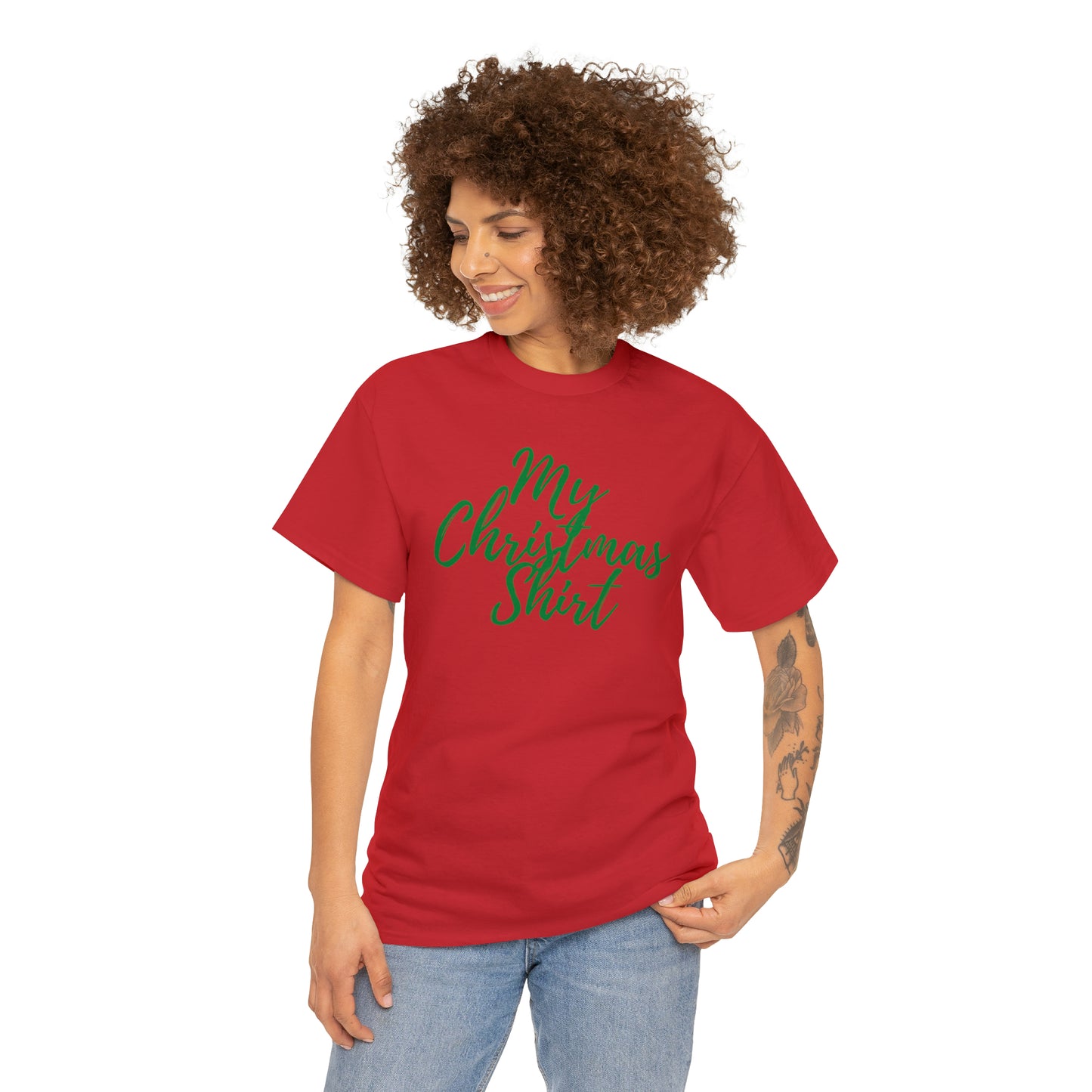 My Christmas Shirt Heavy Cotton Tee