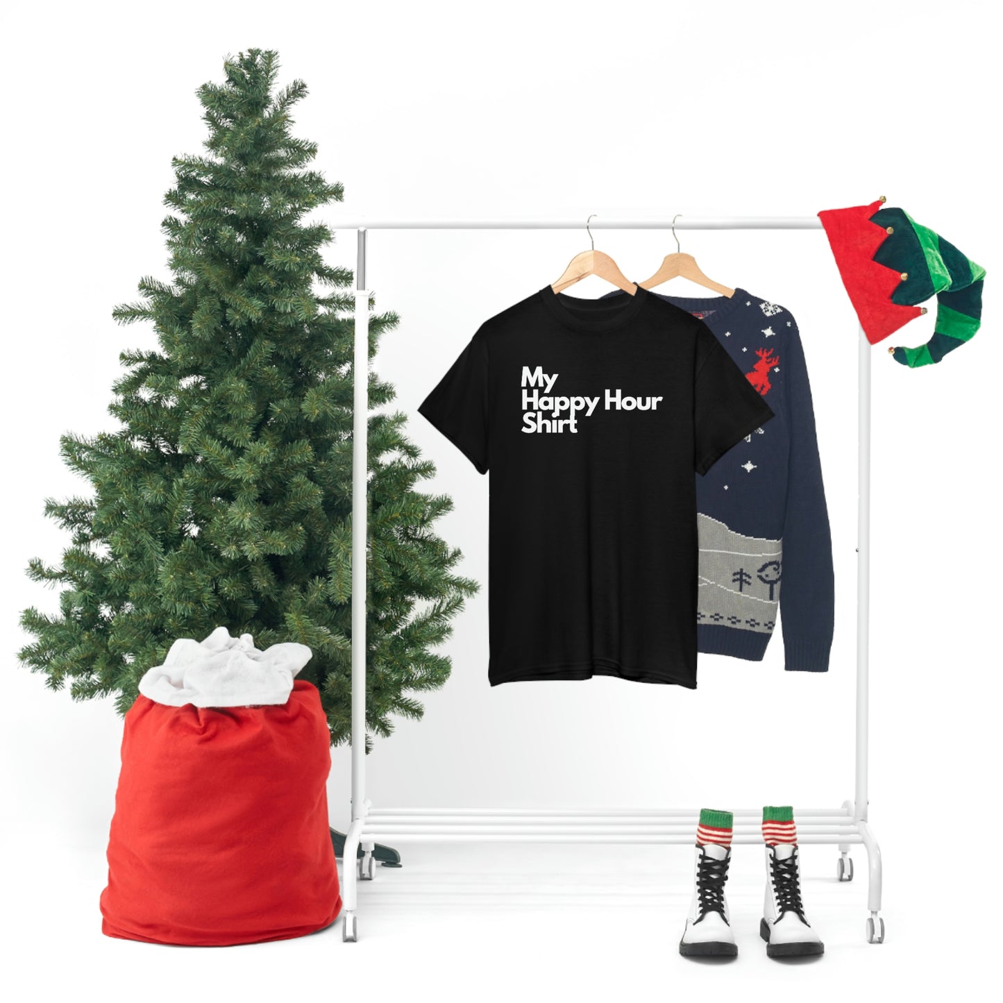 My Happy Hour Shirt Heavy Cotton Tee